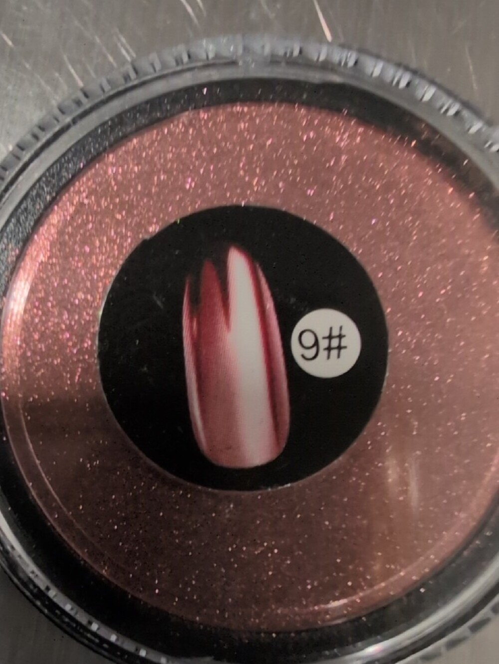 Multi-Color Nail Powder Set - Assorted Metallic Shades - Picture 3 of 10